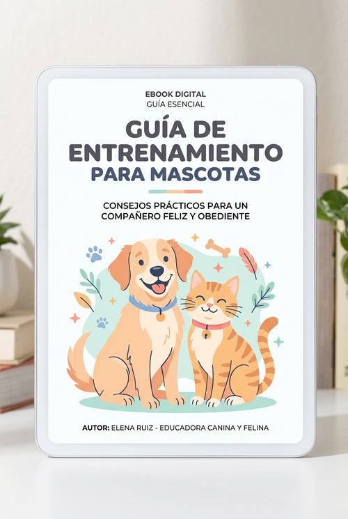 Portada del ebook Guía de Entrenamiento para Mascotas de LumiPetfy